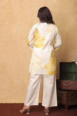 "Sunlit Grace β Yellow Floral Co-ord Set"